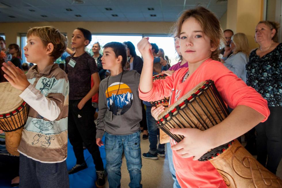 150-osobowa orkiestra niesyszcych dzieci zagraa we Wrocawiu